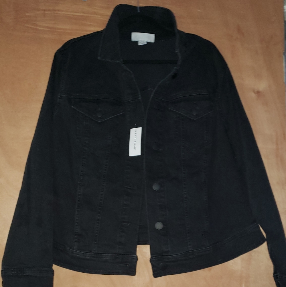 LANE BRYANT NEW DENIM BUTTON FRONT JACKET SIZE 20